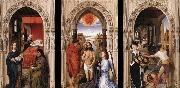 WEYDEN, Rogier van der St John Altarpiece oil painting reproduction
